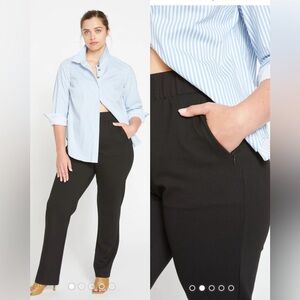 NWT Universal Standard Smart Signature Ponte  Pants Black , XL (26-28) Short27”